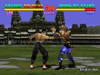une photo d'Ã©cran de Tekken sur Sony Playstation